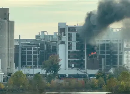 Incendio en planta Quaker Oats en Cedar Rapids no dej&oacute; heridos