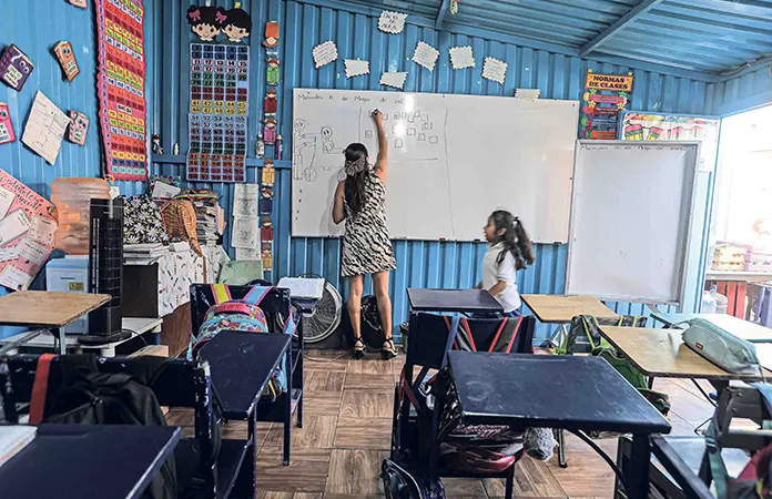 Malas condiciones de escuelas afectan a la educación