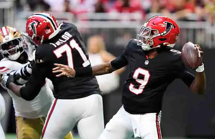 Falcons ganan a los 49ers