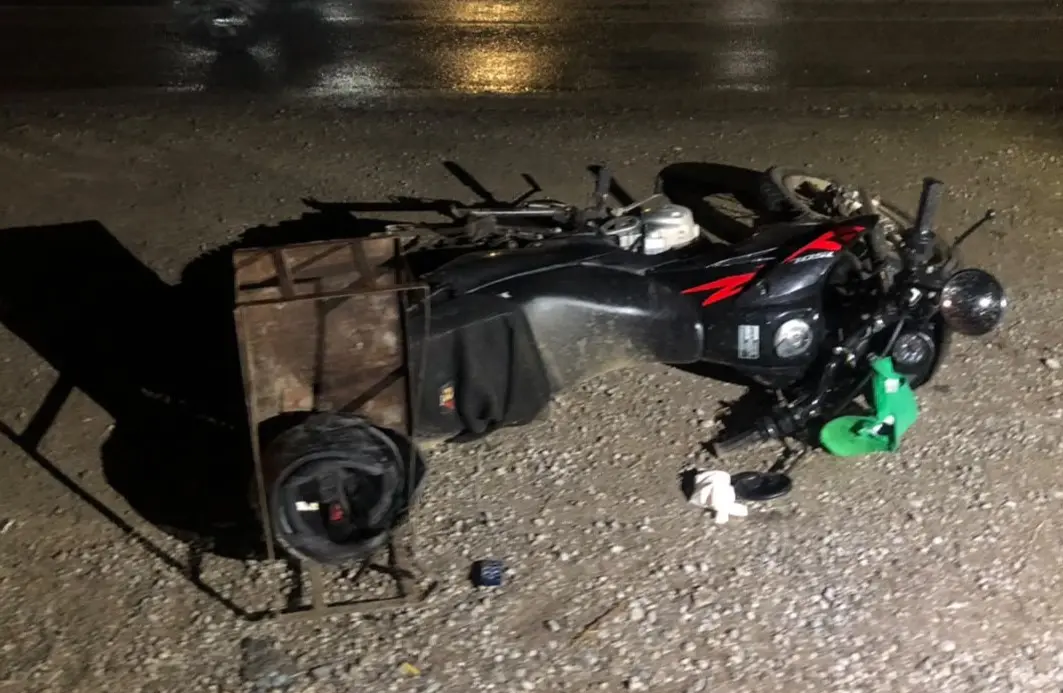 Motociclista resulta lesionado tras choque en la Valles-Mante