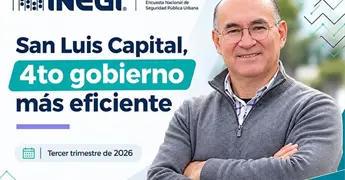San Luis Capital, el cuarto nacional en percepci&oacute;n de eficacia