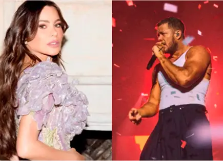 Sof&iacute;a Vergara y Dan Reynolds captados en cena rom&aacute;ntica en Beverly Hills