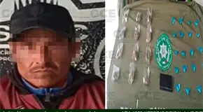 Capturan a vendedor de narcóticos en Matehuala