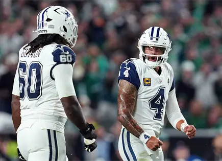 Cowboys hunden a Eagles