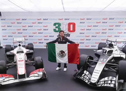 GP M&eacute;xico: Checo P&eacute;rez celebra 300 carreras de F1
