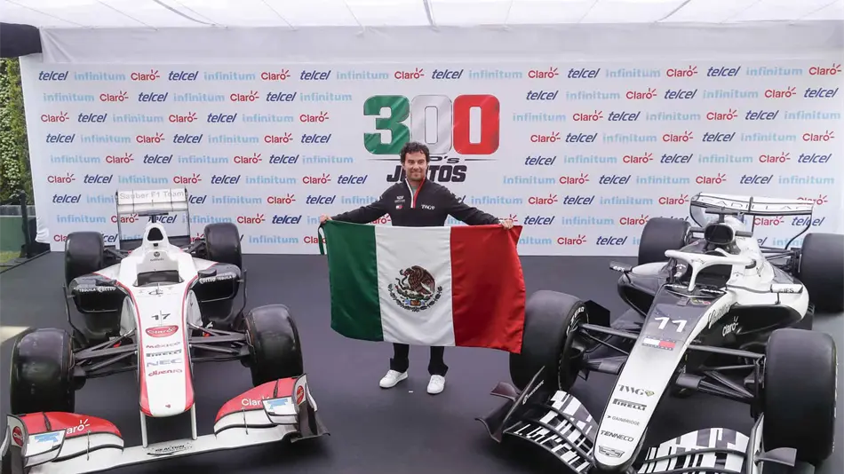 GP México: Checo Pérez celebra 300 carreras de F1