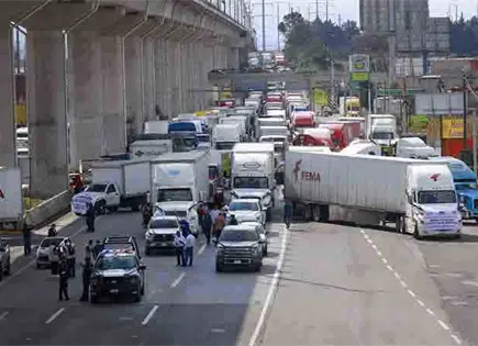 Paros y bloqueos por seguridad en las carreteras