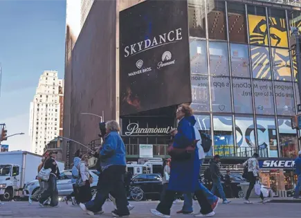 Skydance ofrece salidas voluntarias tras fusi&oacute;n de Paramount y Warner