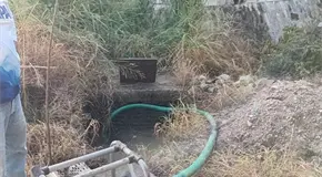 Denuncian  el desperdicio de agua de tanque de Dapas
