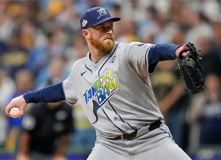 Drew Rasmussen abrirá juego 5 para evitar eliminación de Rays Drew Rasmussen abrirá juego 5 para evitar eliminación de Rays