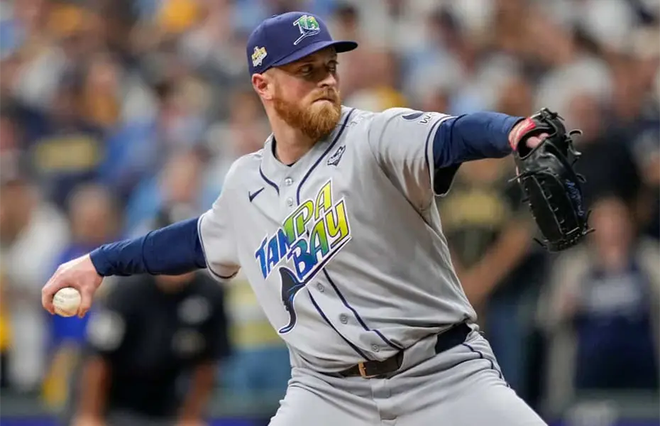 Drew Rasmussen abrir&aacute; juego 5 para evitar eliminaci&oacute;n de Rays