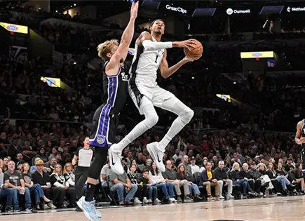 Wembanyama lidera a Spurs al gane ante Kings Wembanyama lidera a Spurs al gane ante Kings