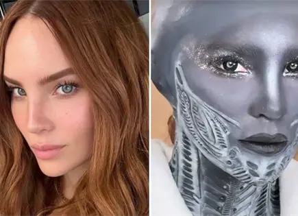 Belinda se transforma en un extraterrestre