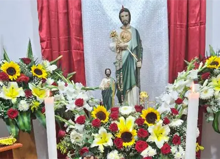 Concluyen festividad de San Judas Tadeo