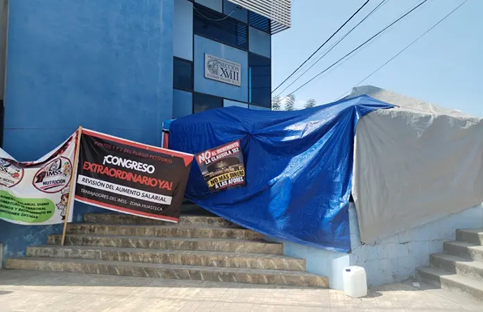 Disidentes permiten apertura de sedes de Sindicato IMSS