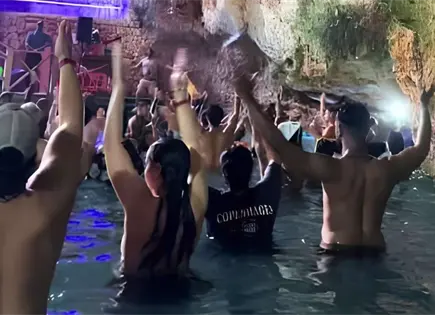 Fiestas electr&oacute;nicas en cenotes amenazan ecosistemas en Yucat&aacute;n