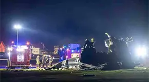 Se estrella un helicóptero de la UE; hay 4 fallecidos