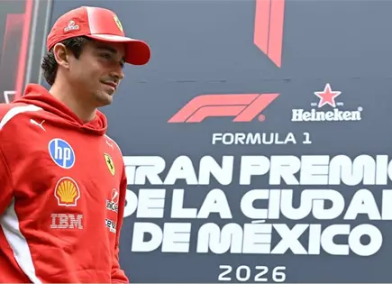 Leclerc marca el paso en M&eacute;xico